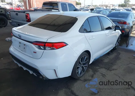 2020 Toyota Corolla Se z USA, uszkodzony, nr VIN 5YFP4RCEXLP013685